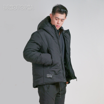 DRIOTOPIA 2021 new thickened hooded cotton coat mens bread suit short casual jacket warm quilted jacket women