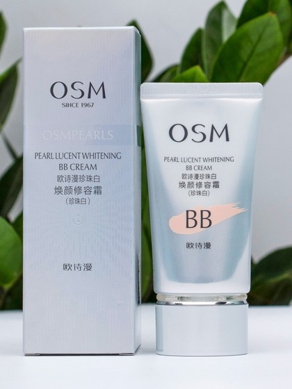 OSM OU SHIMAN PEARL 흰색 회춘 크림 BB 크림 미백 분리 컨실러 재단 벌거 벗은 메이크업 명확하고 광택 OSM OU SHIMAN PEARL 흰색 회춘 크림 BB 크림 미백 분리 컨실러 재단 벌거 벗은 메이크업 명확하고 광택