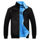 ພາກຮຽນ spring ແລະດູໃບໄມ້ລົ່ນຜູ້ຊາຍ Jackets ບາງໆເຮັດວຽກເຄື່ອງນຸ່ງຫົ່ມກິລາບາດເຈັບແລະ Tops Reversible Loose Plus Size Jackets Single Clothes