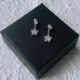우리의 사랑에 빠지는 Liu Haocun과 Xu Zhi 같은 별 귀걸이 S925 Silver Needle High-End Earrings Earrings Women 우리의 사랑에 빠지는 Liu Haocun과 Xu Zhi 같은 별 귀걸이 S925 Silver Needle High-End Earrings Earrings Women