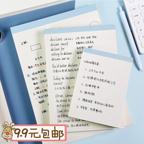 Thickened simple College students literary exquisite b5 notepad a5 open square book Grid Grid this large postgraduate entrance examination