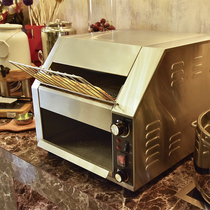 New Chain Type Toaster Commercial Crawler Toaster Toast Toast Heating Machine Hotel Special Breakfast Machine