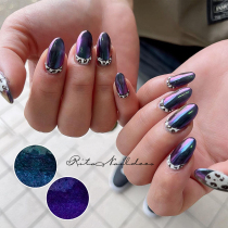 0 3g imported delicate magic magic mirror powder nail mirror flour chameleon electroplating powder nail bright powder