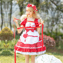 Love Berry Berry Suit Sweet and cute butterfly knot Podot Op Loretta Ocean dress short sleeve dress