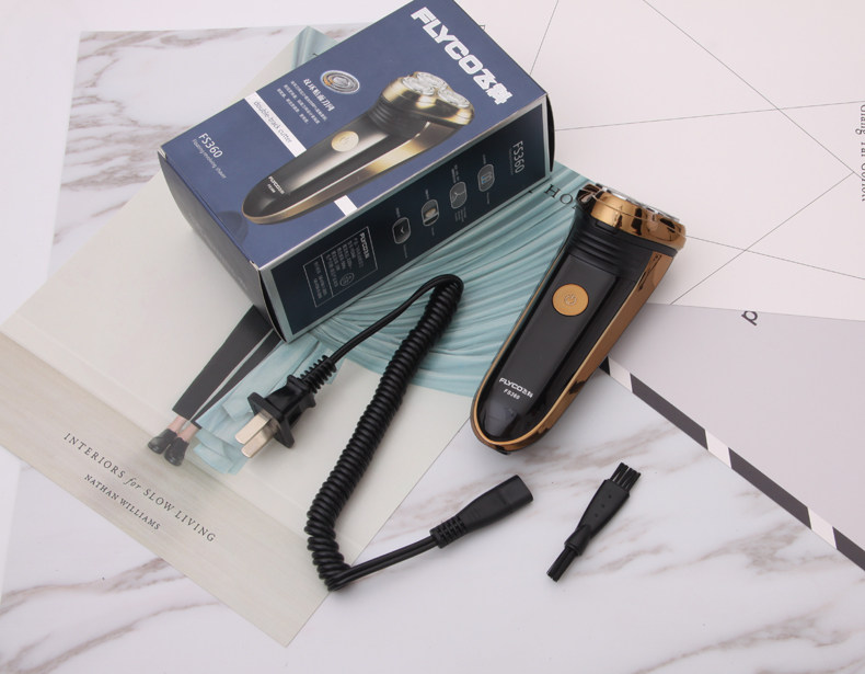 淘宝飞科剃须刀fs361三刀头