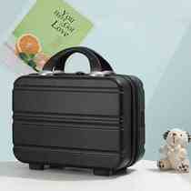 Cute cosmetic storage box boarding bag female travel portable small box 12 inch 14 mini luggage storage box