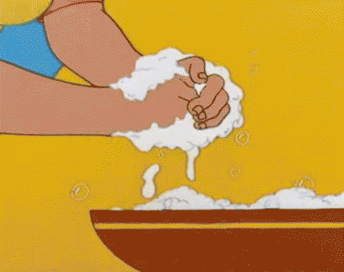 像不像直接用洗手液的泡沫洗脸? 这个时候打泡网就很有必要啦!