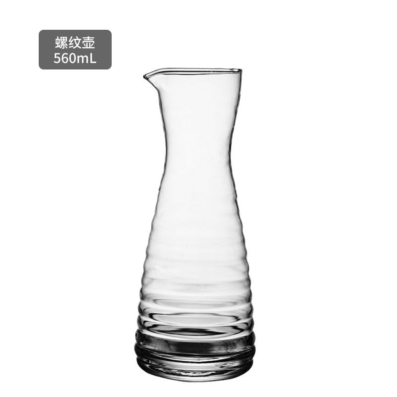 liquor dispenser with scale glass small wine cup set pouring pot measuring device red wine decanter household