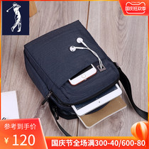 Golf mens bag Shoulder Bag Mens crossbody bag Oxford textile leisure business shoulder bag canvas bag small backpack