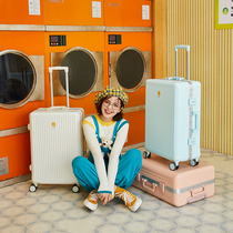 Mute Wheel Suitcase Woman Mini 20 inch day Faculty High Yan value Student pull bar Box small fresher boarding travel leather case