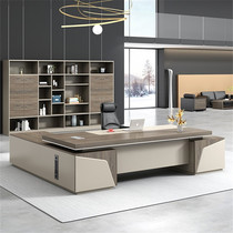 Boss Desk Brief Modern Table And Chairs Portfolio New Chinese Big Bandae Single President Room Manager Office Furniture