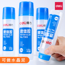 Deli transparent liquid glue Quick-drying office students with handmade diy special jewelry materials Practicality multi-functional can do crystal mud slime stationery wholesale