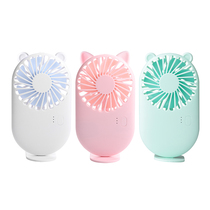 Portable student pocket small fan usb handheld desktop Mini electric fan built-in battery rechargeable trifable