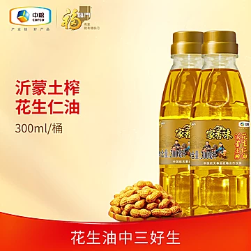 中粮福临门花生油3.68L+花生仁油300ml*6[40元优惠券]-寻折猪