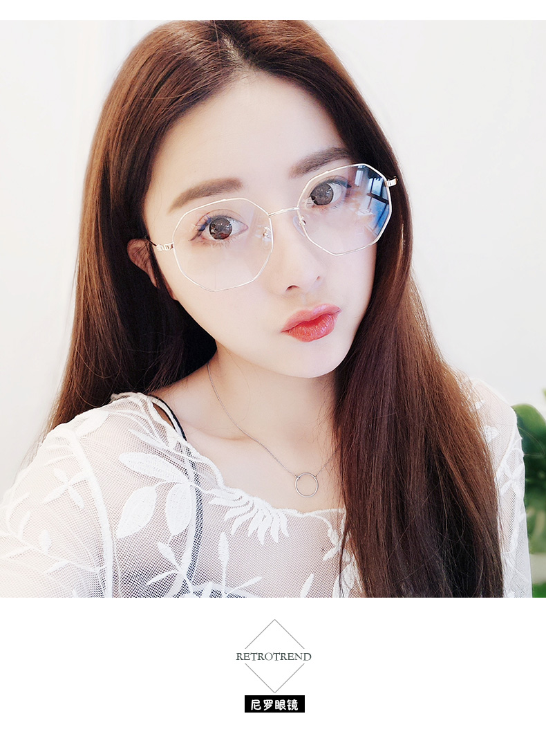 近视复古镜架韩版潮圆脸眼镜框女配有度数平光 它们不仅是时尚配件,更