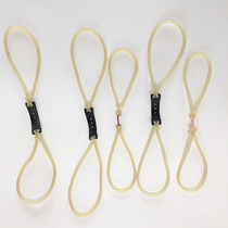 Intra-piercing fish skin band group fish dart traditional round leather band dart string four-strand accelerated slingshot skin cocktail 1745