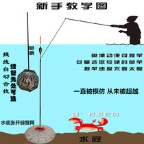 Crab fishing artifact hook crab hook crab hook hairy crab ring crab net blue crab sea crab fishing Crab Crab Crab set