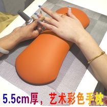 Nail shop Japanese nail pillow suit new mat tablemat pillow PU Russian nail tool pillow cushion