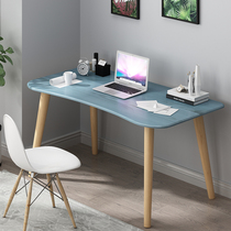 Nordic computer desk Desktop home learning office Writing desk Dining table Simple modern bedroom Solid wood feeling desk