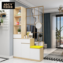 Xuan Guan Entrance Door Xuanxuan Cabinet Modern Brief Living Room Decoration Restaurant Screen entrance to the family Xuanguan Partition Shelve