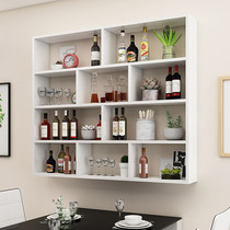Wall cabinet locker hanging wall simple modern wine rack wine cabinet wall-mounted restaurant hotel wall hanging