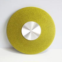 Dining table turntable Hotel restaurant easy-to-use turntable accessories repair glass turntable bottom plate Hotel gold and silver turntable base