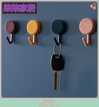 Sticky Hook Small Horn Mini Hook Wall Hook Free From Punch Creative Kitchen Door Rear Without Mark Hook Hung Clothes Powerful Viscose
