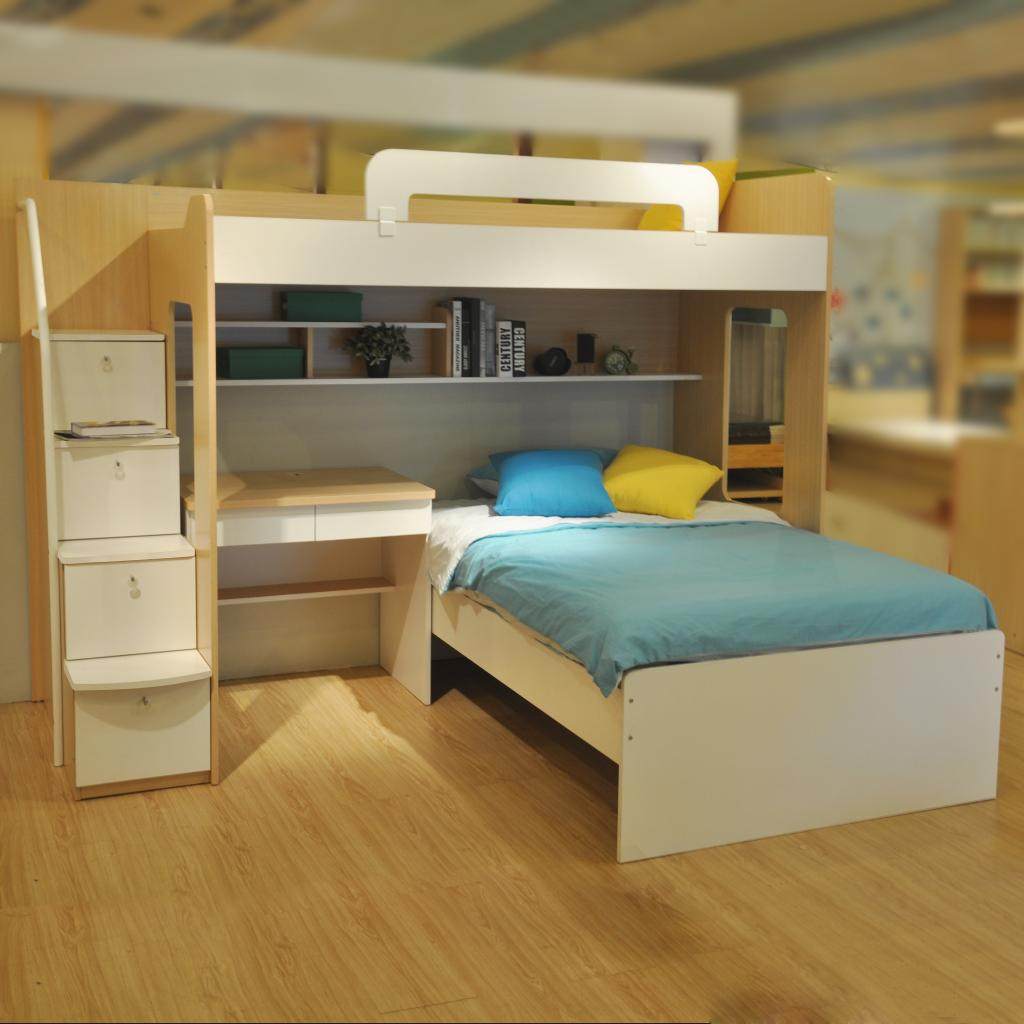 儿童家具多功能组合床上下铺床