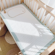 Love to baby autumn and winter cotton thickened ins Korean quilted embroidery baby child cotton sheet baby warm pad