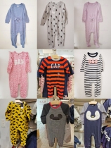 Spot gap counter baby cotton soft long sleeve one-piece jumpsuit 497670 496648 548414