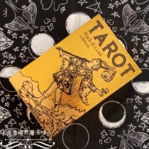 Imported Tarot Black Gold Gold Edition Wit Tarot Black Gold