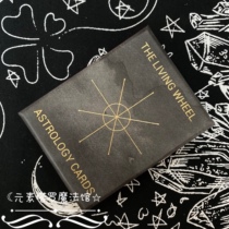 Imported The Living wheels Astrology Cards Wheel of Destiny Card