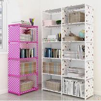 College student dormitory artifact storage shelf multi-layer shelf bedroom simple wardrobe bedroom assembly locker