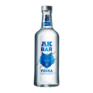 洋酒AKBAR伏特加700ml40度高度原味烈酒ak47鸡尾酒基酒酒吧聚会酒