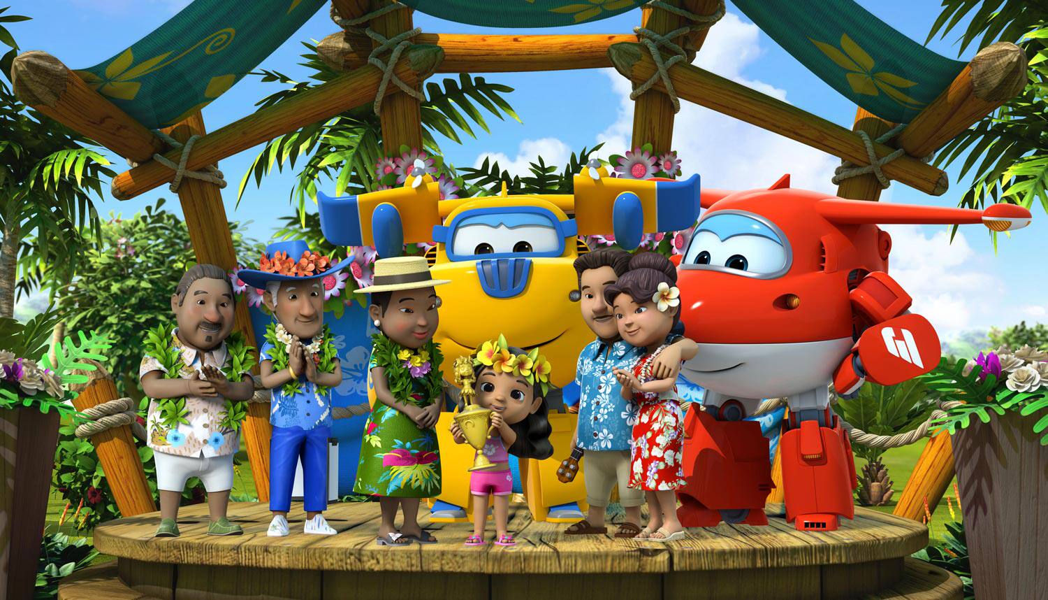 让超级飞侠带着宝宝一起飞翔吧!