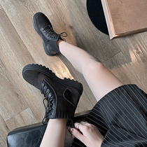 2022 Martin boots female Inron wind black thick bottom mesh yarn hollowed-out sandal tennis boots 100 hitch short boots child summer
