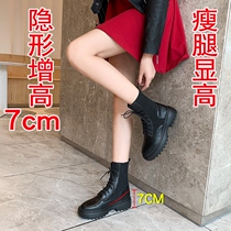 Martin Boots Womens Summer Thin Boots Children Short Boots Summer Breathable 100 Lap Slim Shoes with Crescendo Net Red