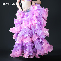 Belly dance skirt 2021 new summer practice clothes female bottoms skirt sexy oriental dance skirt large skirt long skirt