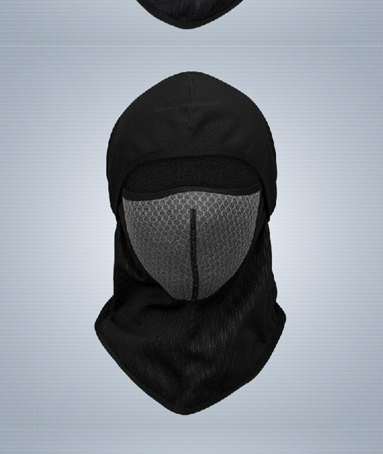 骑车防风帽子口罩男女士摩托车骑行护脸头套冬季滑雪保暖防寒面罩