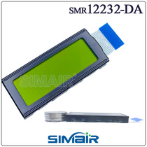 LCD12232 display 12232 dot matrix screen module 12232 LCD screen industrial screen 5V yellow green screen
