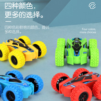 Hot Sale car double-sided dump truck children fall stunt inertial toy vehicle four-wheel buggy stunt car