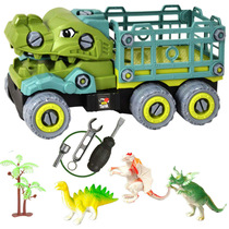 DIY disassembly dinosaur engineering vehicle disassembly carrier puzzle simulation boy stall childrens toy supermarket toys