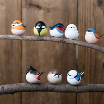 Fantasy creation Ball Ball Chirp blind box Among the most dangerous species of Chinese finches Fat Chirp hand office boy blind box toy