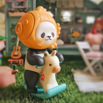 Mini Panpan Blind Box Planetbear White Bear Department Store Snapper Burn Panda Panpan Thick Fish Burn Hands