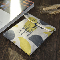 Girls holiday partner storage bag fabric girl monthly bag aunt bag sanitary towel bag cotton sliver bag
