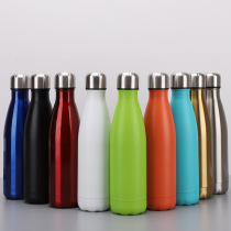 Shahai Wu Lei Qin Hao Douyin with 304 stainless steel Vacuum Thermos cup creative Coke bottle black water Cup