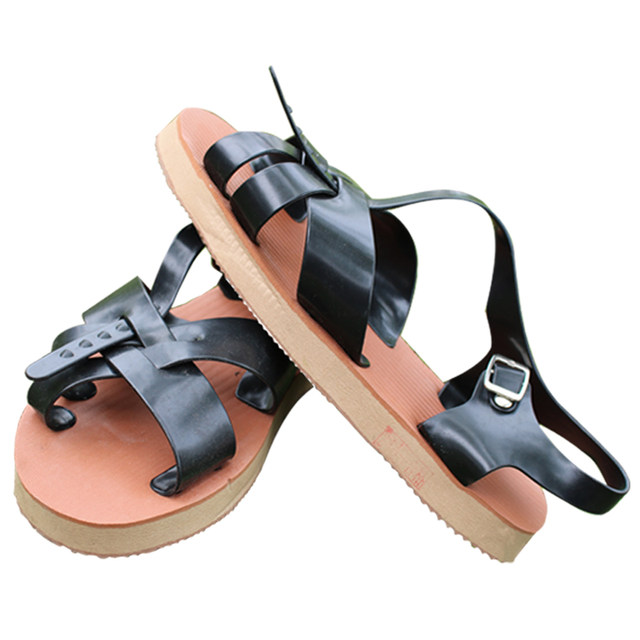 Foam Sandals ຜູ້ຊາຍ Anti-Slip Summer Trend ຢາງ Hollow ຫວຽດນາມ Vintage Retro Light Beach Shoes Foam Sandals ສໍາລັບເດັກນ້ອຍ