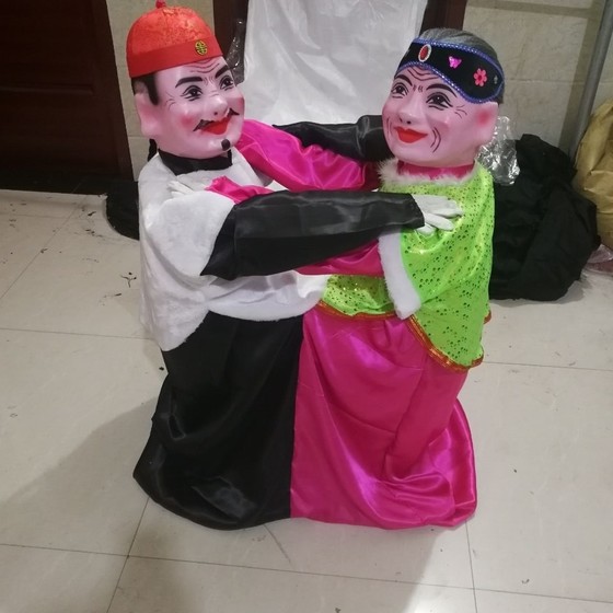 댄스 커플 레슬링 소품 2 인용 한 손으로 공연 2 인 댄스 2 인 싸움 인형 공연 댄스 커플 레슬링 소품 2 인용 한 손으로 공연 2 인 댄스 2 인 싸움 인형 공연