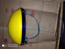 Anti-sputtering mask head-mounted transparent one-piece face protection anti-splash mask resistant to acid-base liquid