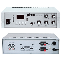 Restaurant shop background music 110V constant voltage 8Ω ceiling speaker wall audio speaker USB small power amplifier 50W